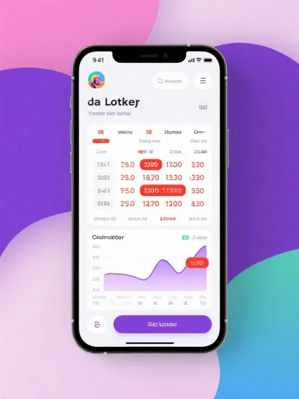 牛彩网 APP 界面展示